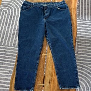 Riders by Lee Dark Blue Straight Leg Jeans